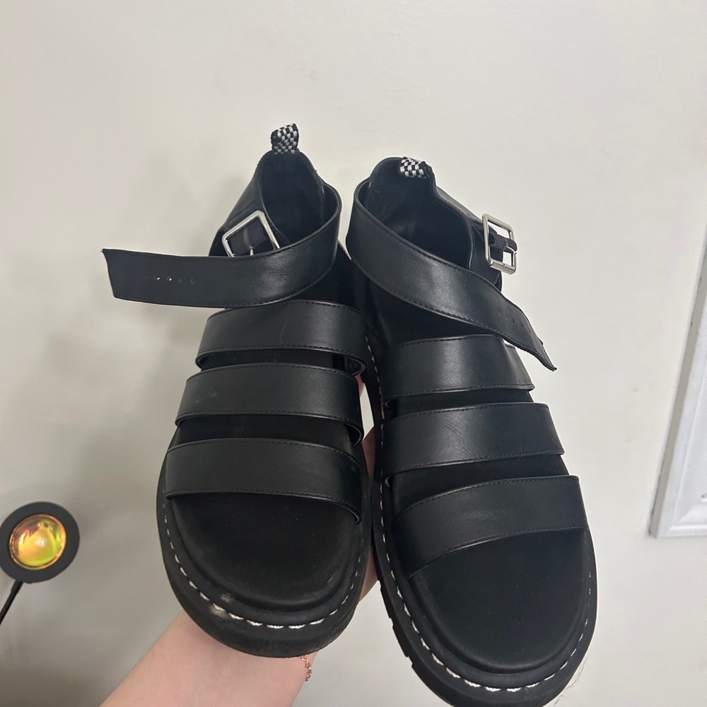 Black Kids Sandals